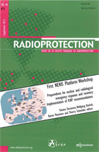 Radioprotection, Vol 48, issue 5, cover